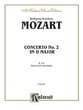 CONCERTO #2 IN D MAJOR K314 FL/ORCH cover